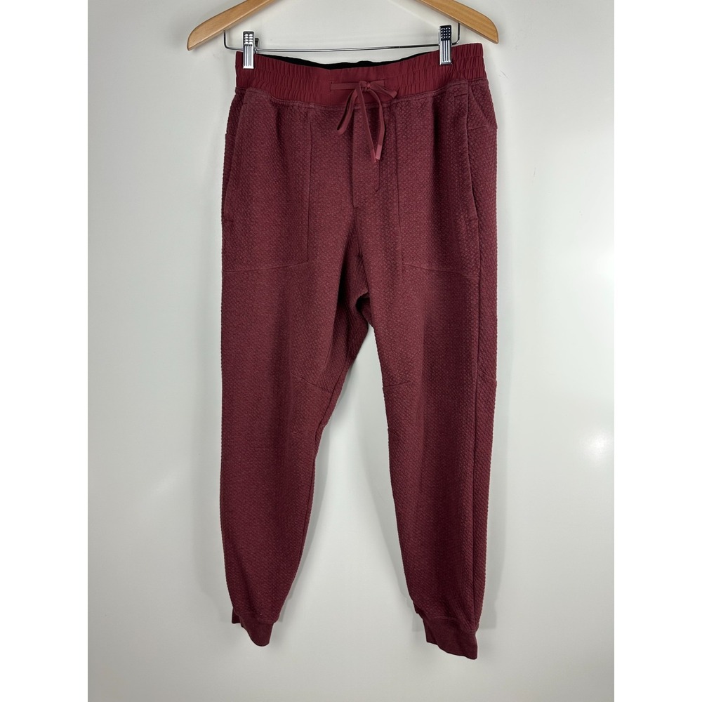 Lululemon At Ease Jogger 29" Inseam Heathered Savannah Red Men's Size Medium - Picture 13 of 13